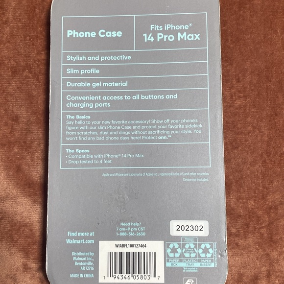 I Phone 14 pro max protect onn case. 10 feet drop protection and guaranteed - Picture 3 of 4